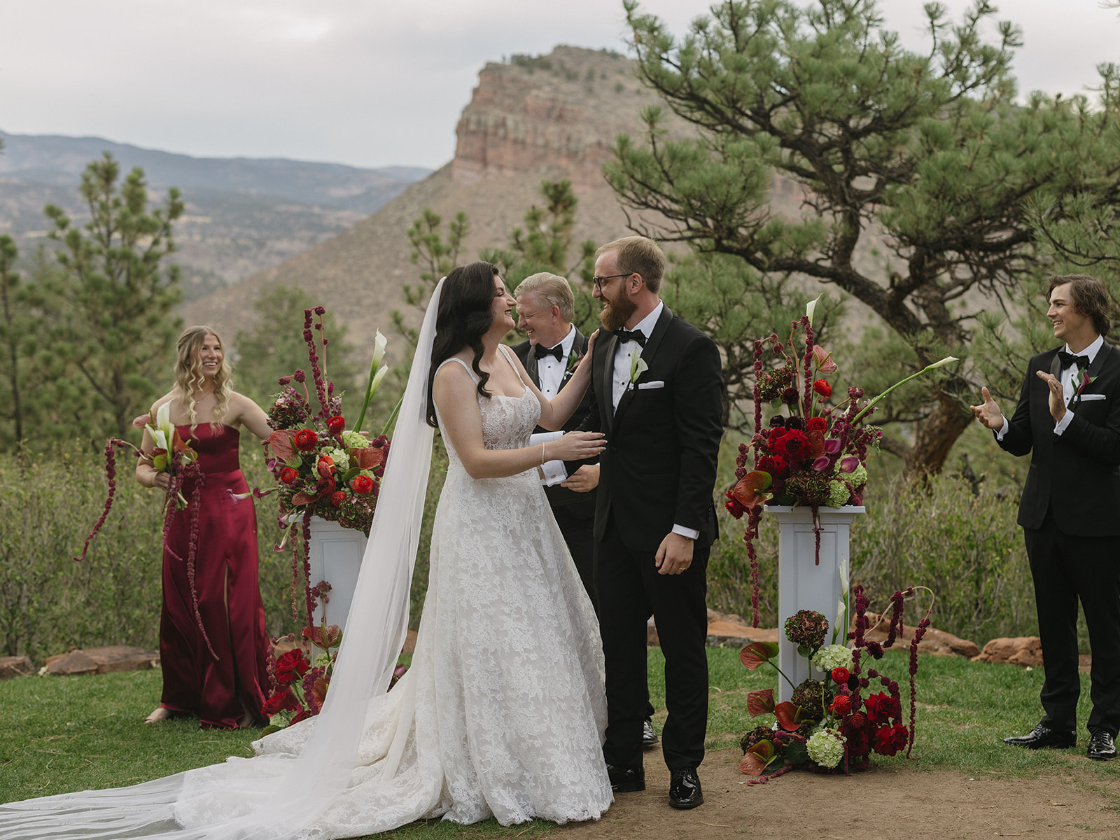 Real Poppy wedding — Julia + Cayl