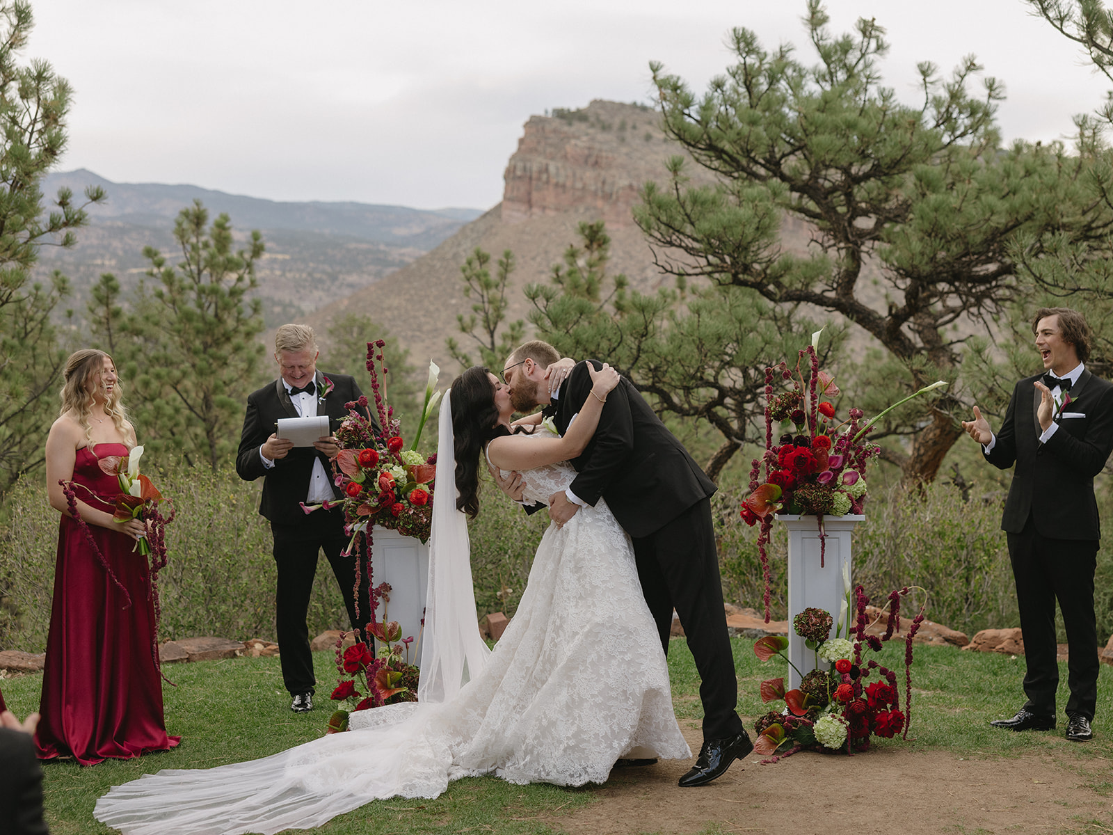 Real Poppy wedding — Julia + Cayl