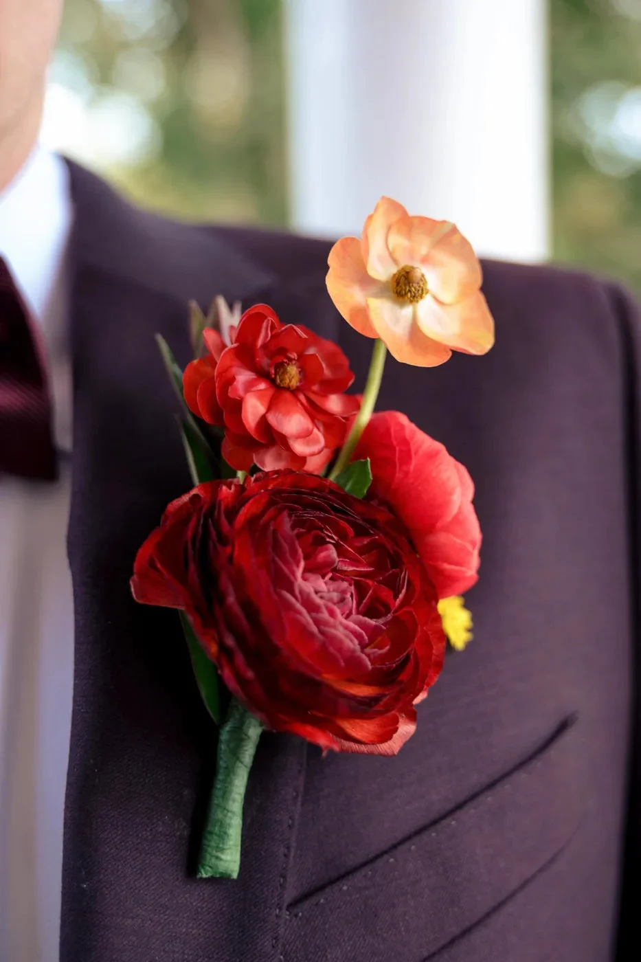 Customer-submitted wedding flower photo from Zola review by Jenna H..