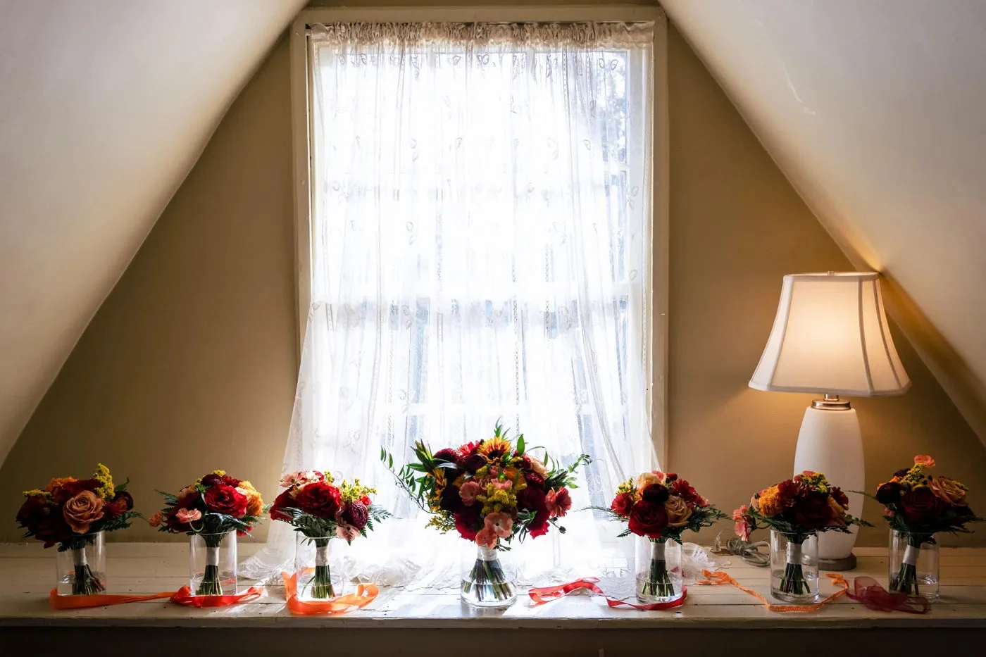 Customer-submitted wedding flower photo from Zola review by Jenna H..