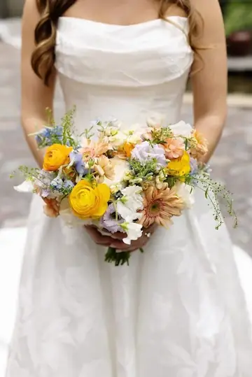 Customer-submitted wedding flower photo from The Knot review by Kelly Kitzmiller.