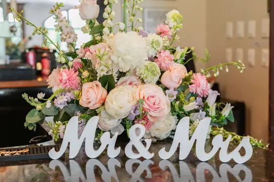 Customer-submitted wedding flower photo from The Knot review by Katelyn King