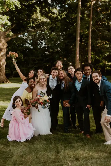 Customer-submitted wedding flower photo from The Knot review by Ruby Mainieri
