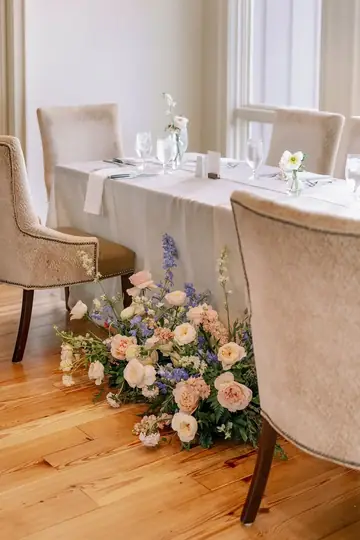 Customer-submitted wedding flower photo from The Knot review by Sarah Yang
