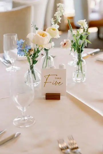 Customer-submitted wedding flower photo from The Knot review by Sarah Yang