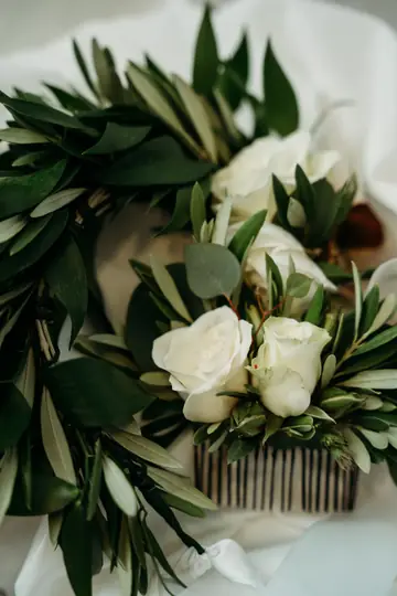 Customer-submitted wedding flower photo from The Knot review by Erin Zimmerman