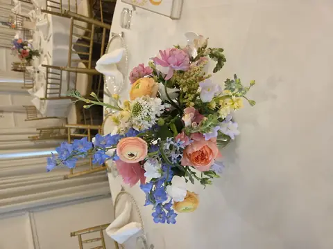 Customer-submitted wedding flower photo from The Knot review by L C.