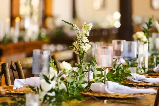 Customer-submitted wedding flower photo from Zola review by Brooke & A.