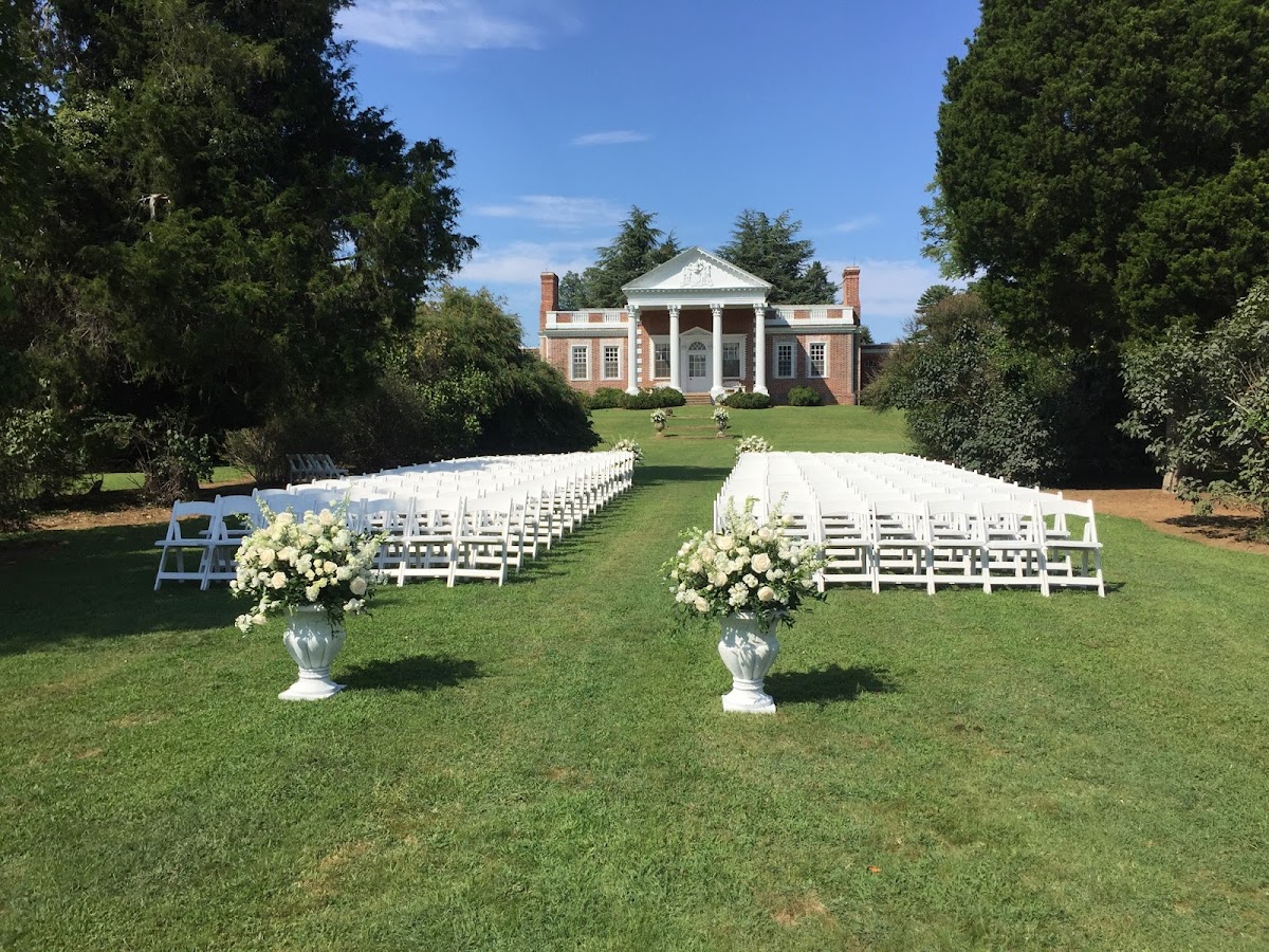 Whitehall: Designing Flowers for Annapolis’ Premier Palladian Estate - wedding venue in Annapolis, Maryland