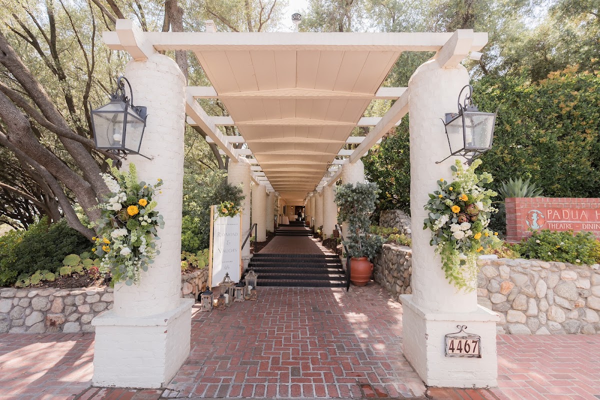 Merchant Logo Padua Hills Theatre - wedding venue in Claremont, California